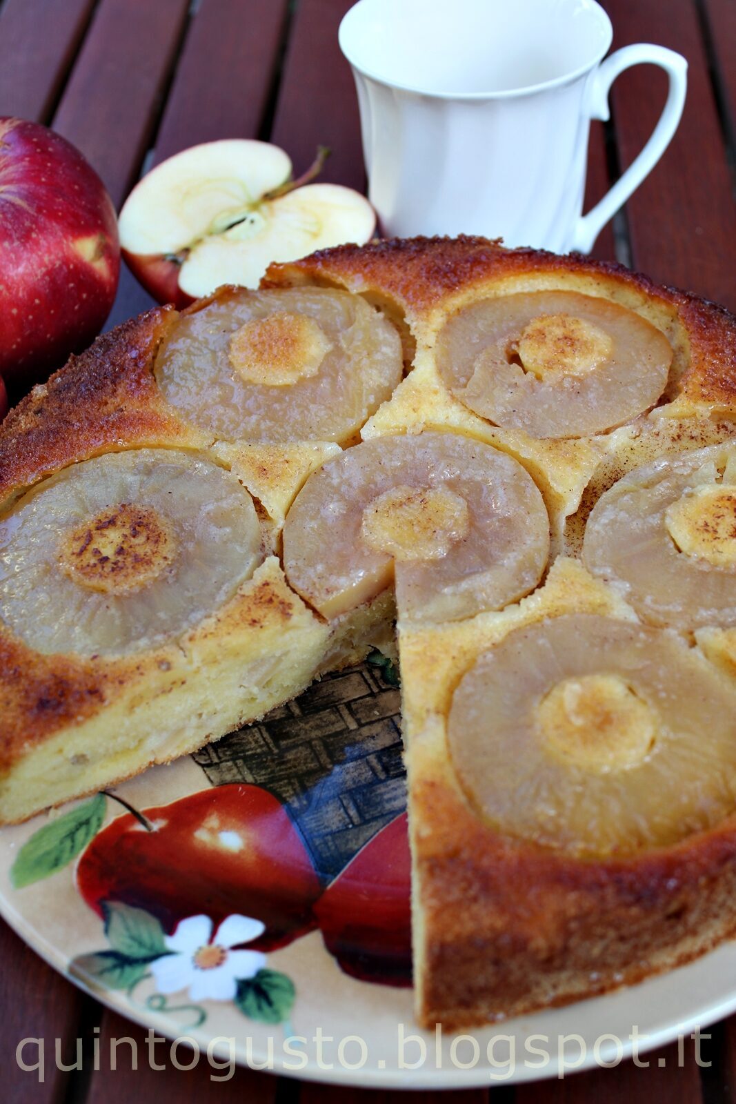 Torta di mele con mascarpone