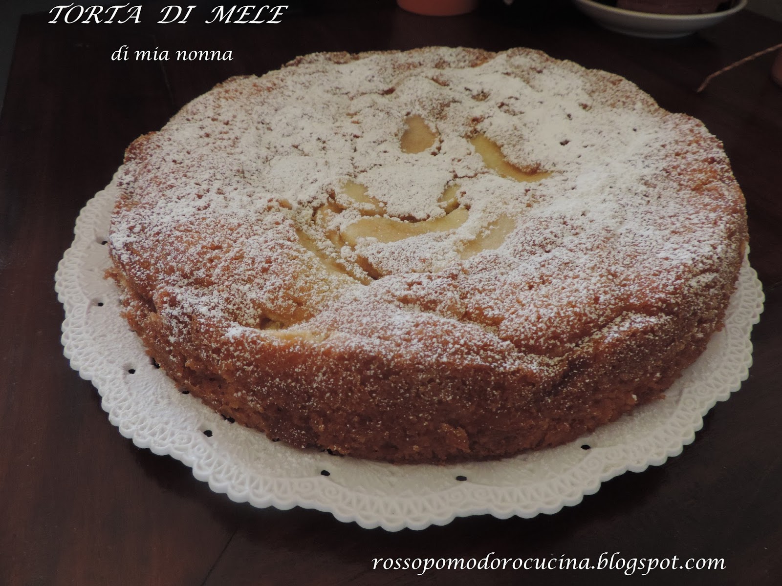 Torta di mele di mia nonna