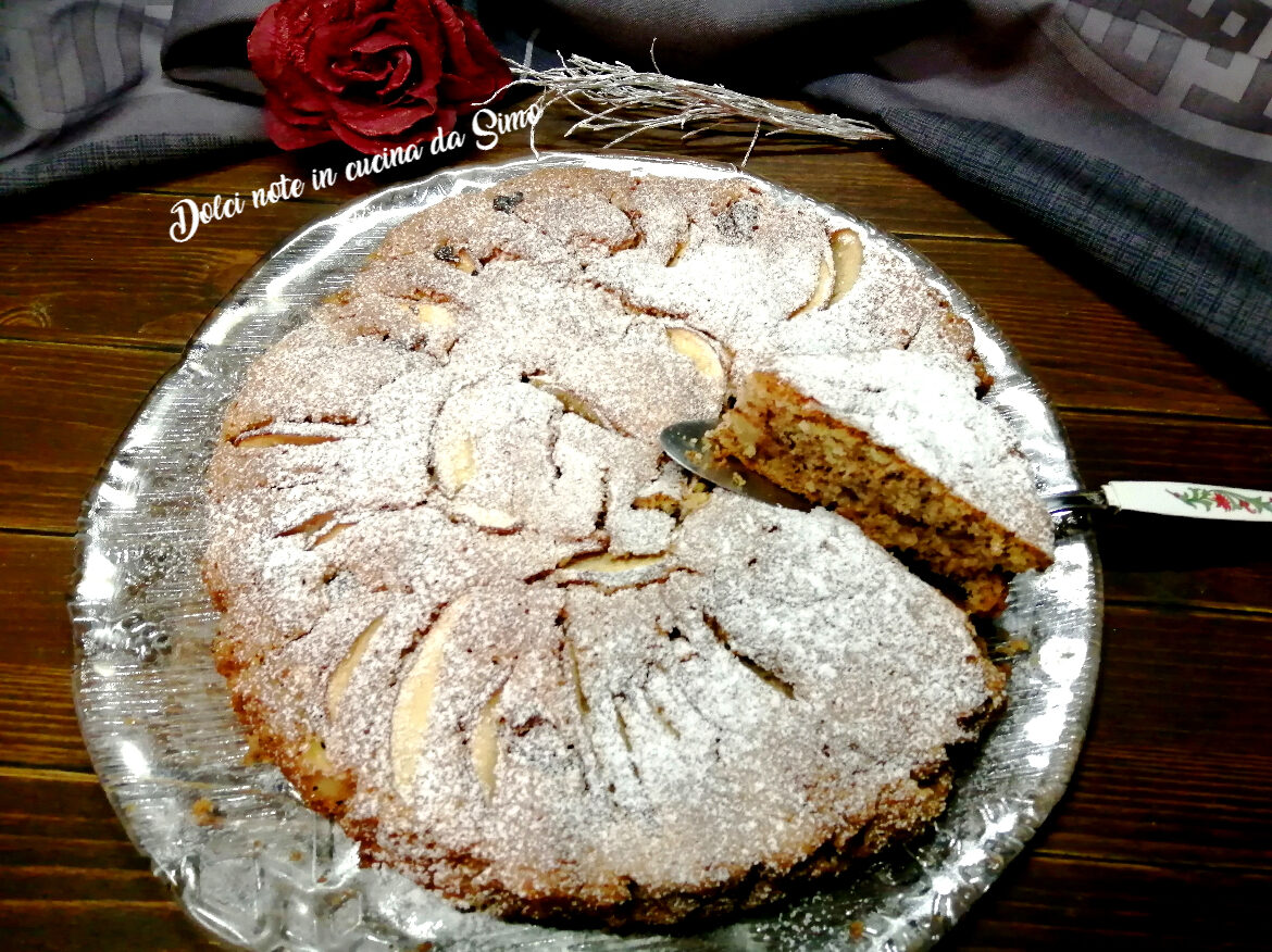 Torta di mele d’inverno (con frutta secca)