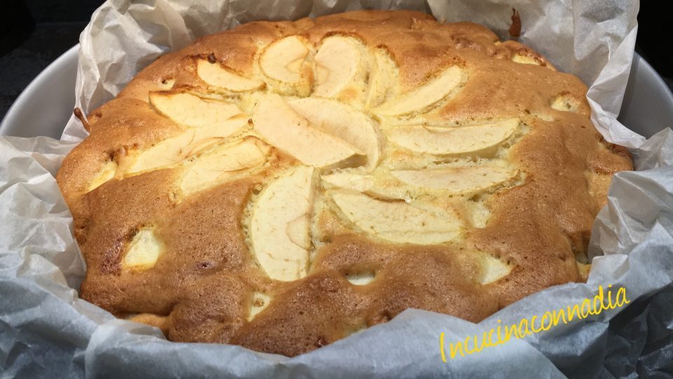 Torta di mele e cannella senza burro