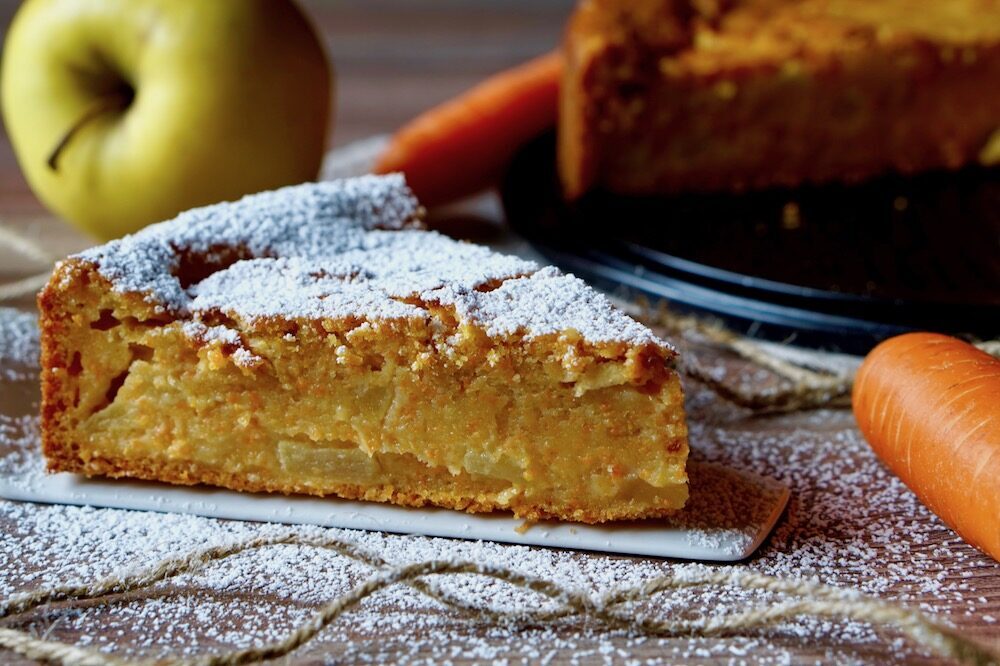 Torta di mele e carote