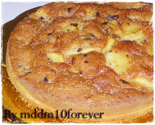 Torta di mele e cioccolato