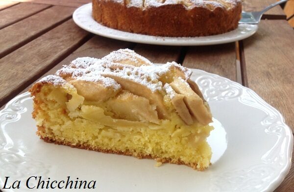 Torta di mele e cocco senza burro