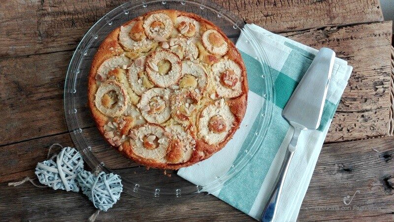 Torta di mele e mandorle