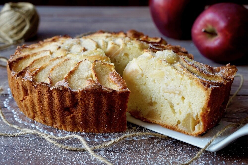 Torta di mele e mascarpone