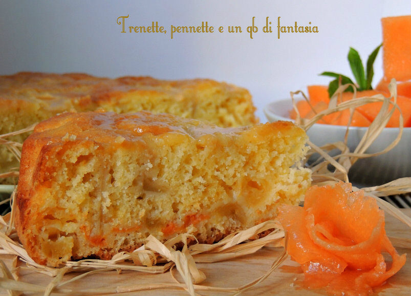 Torta di mele e melone