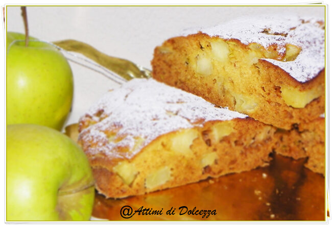 TORTA DI MELE E MIELE