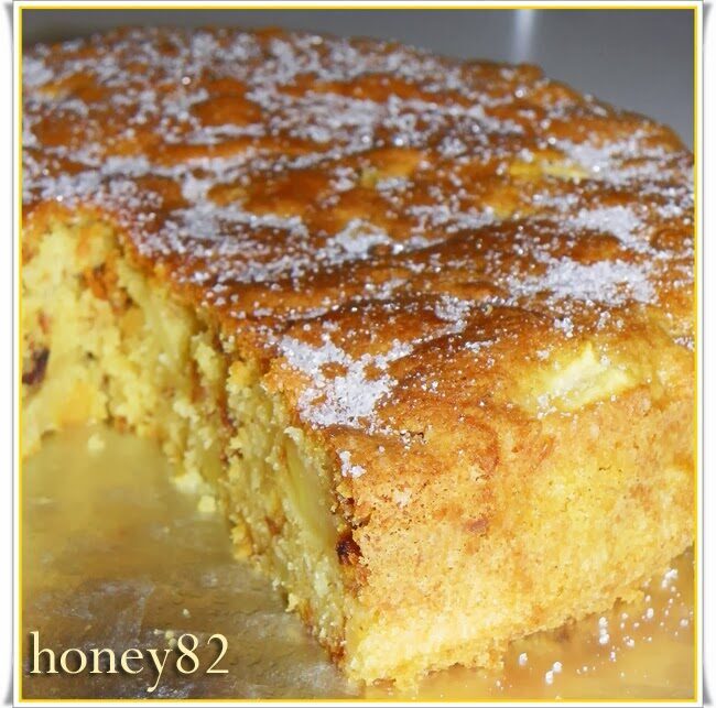 Torta di mele e panettone