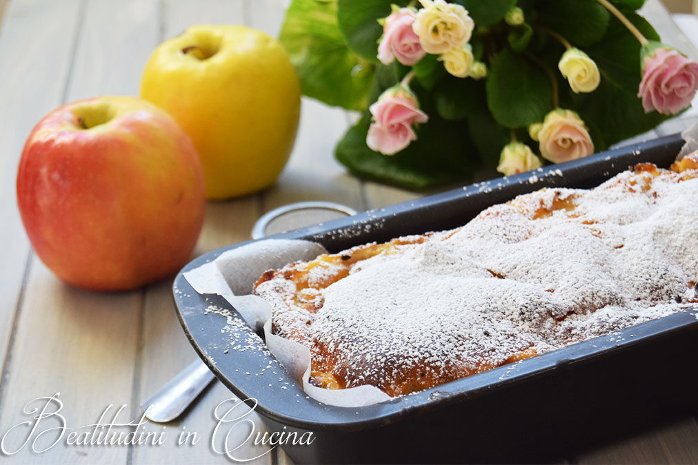 Torta di mele e ricotta