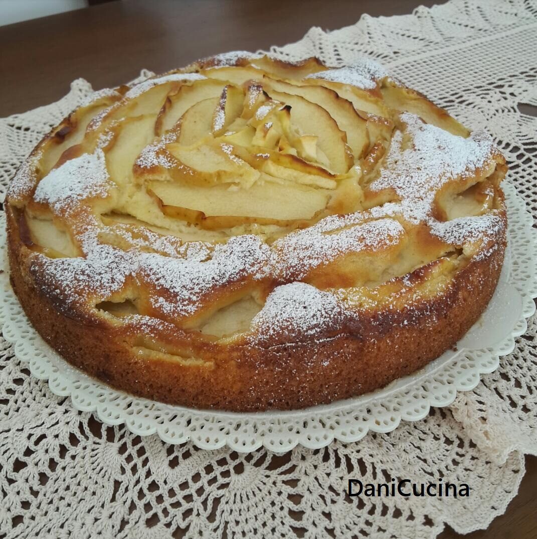 Torta di Mele e Ricotta – senza burro e olio!