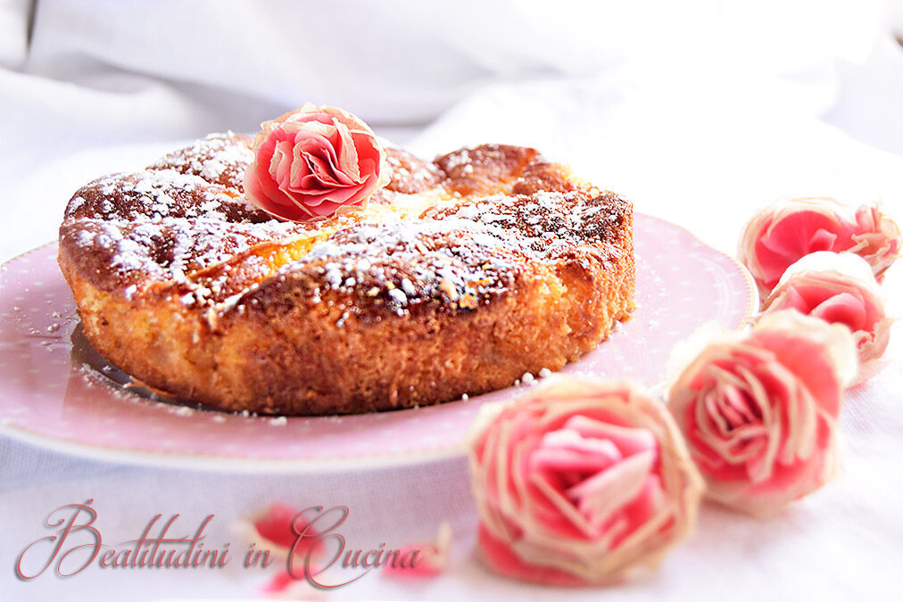 Torta di mele e rose