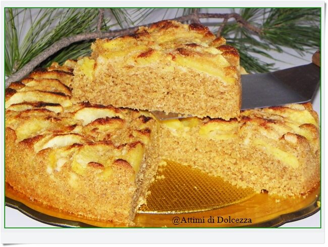 Torta di mele e yogurt integrale