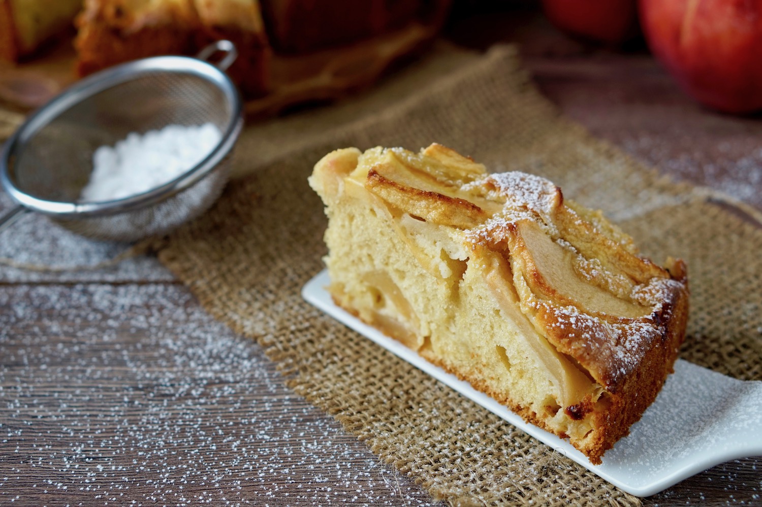 Torta di mele e yogurt