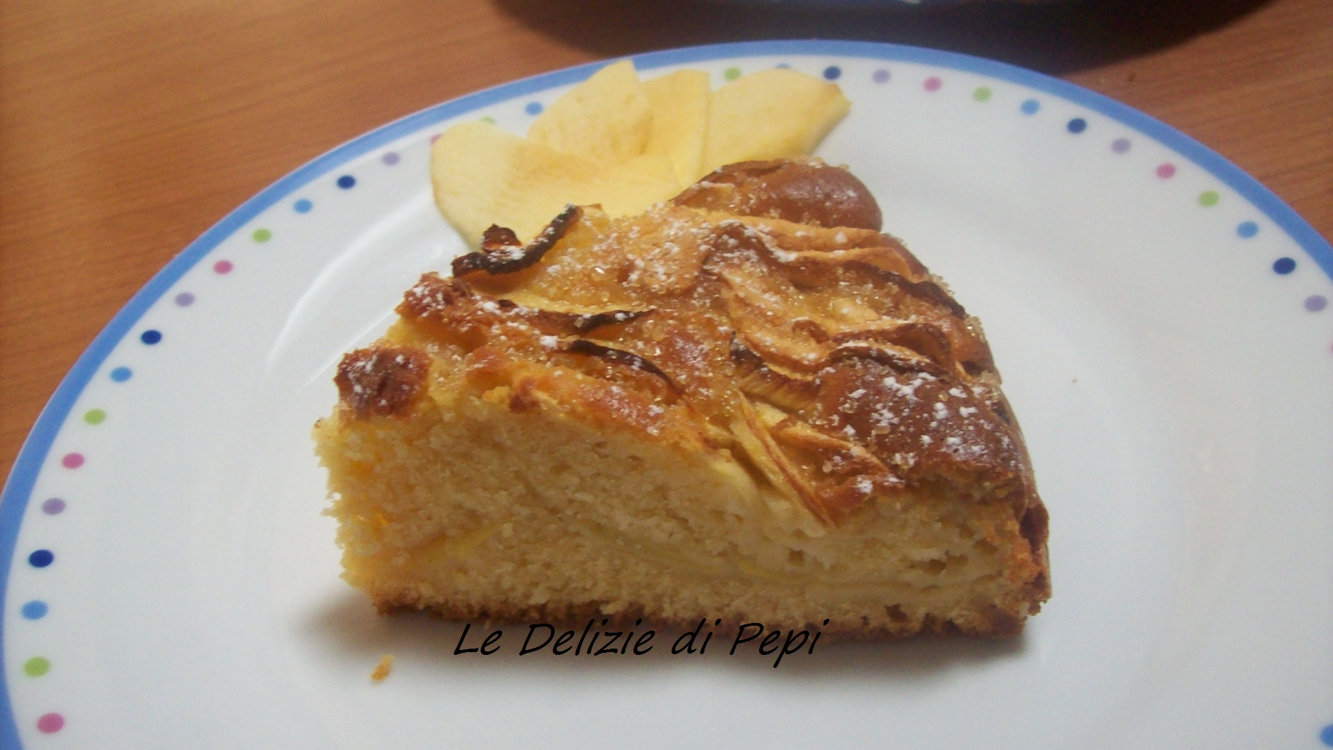 Torta di mele e yogurt