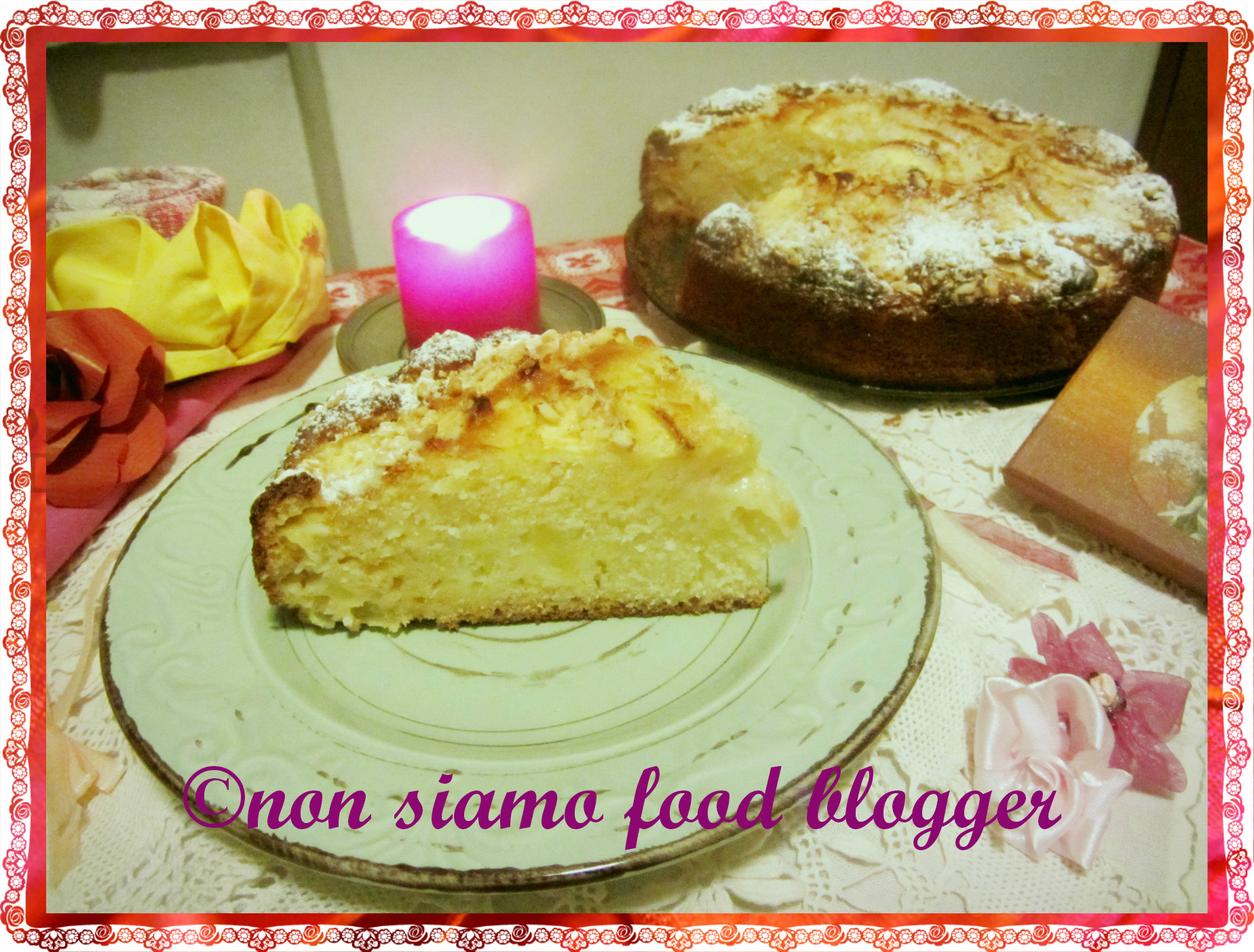 Torta di mele e yogurt (senza burro)