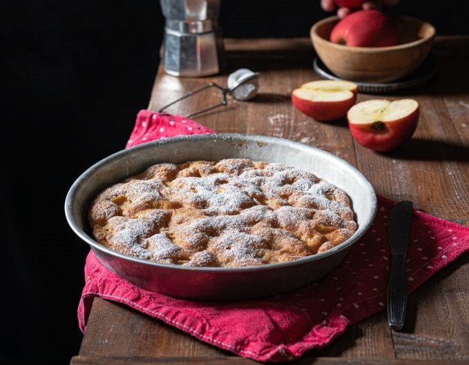 Torta di mele francese