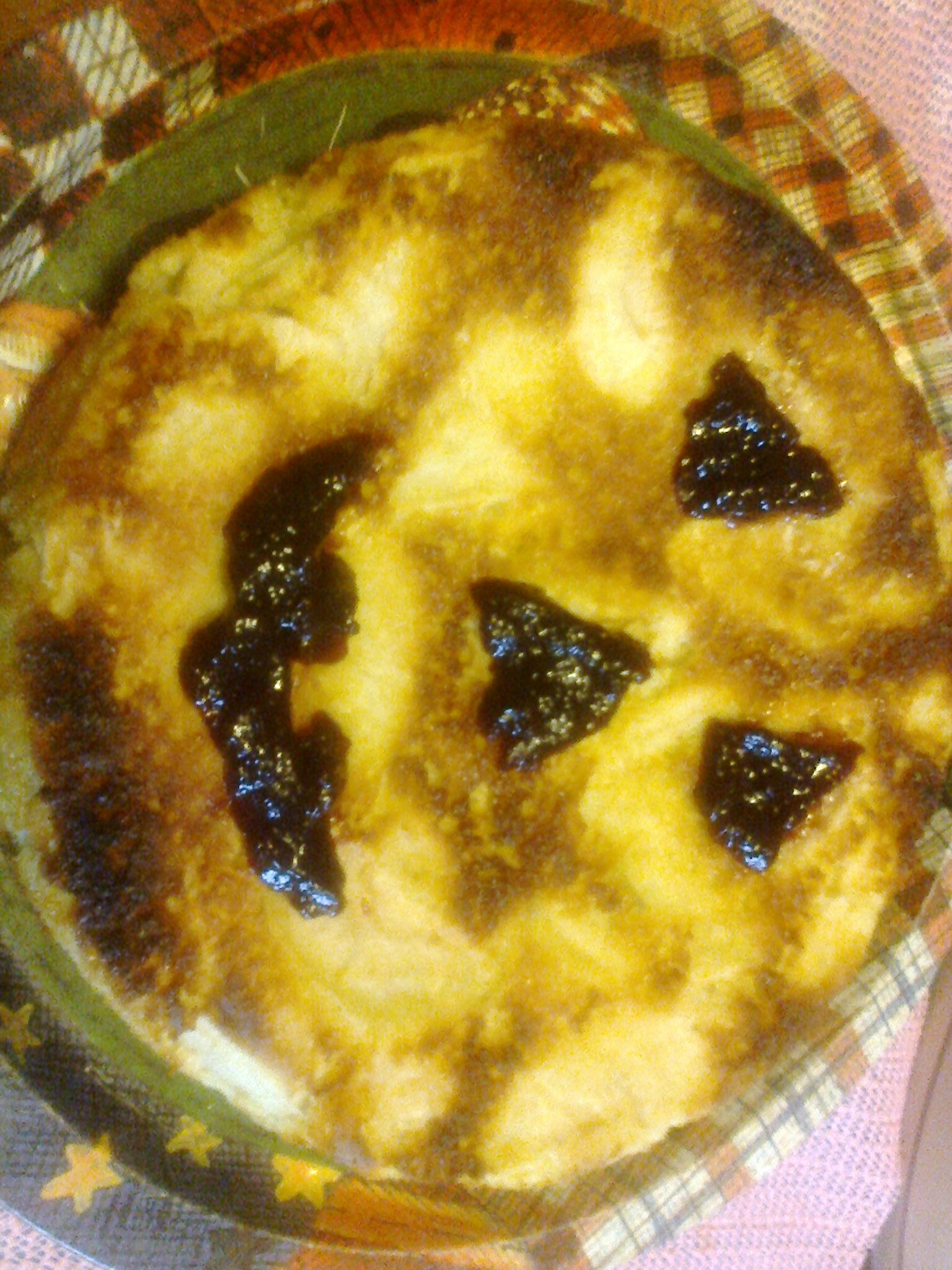 Torta di mele halloween
