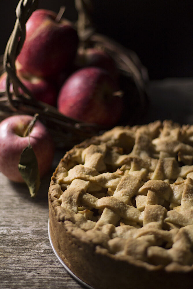 Torta di mele in stile olandese