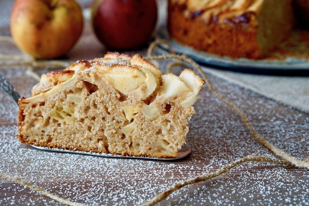 Torta di mele integrale