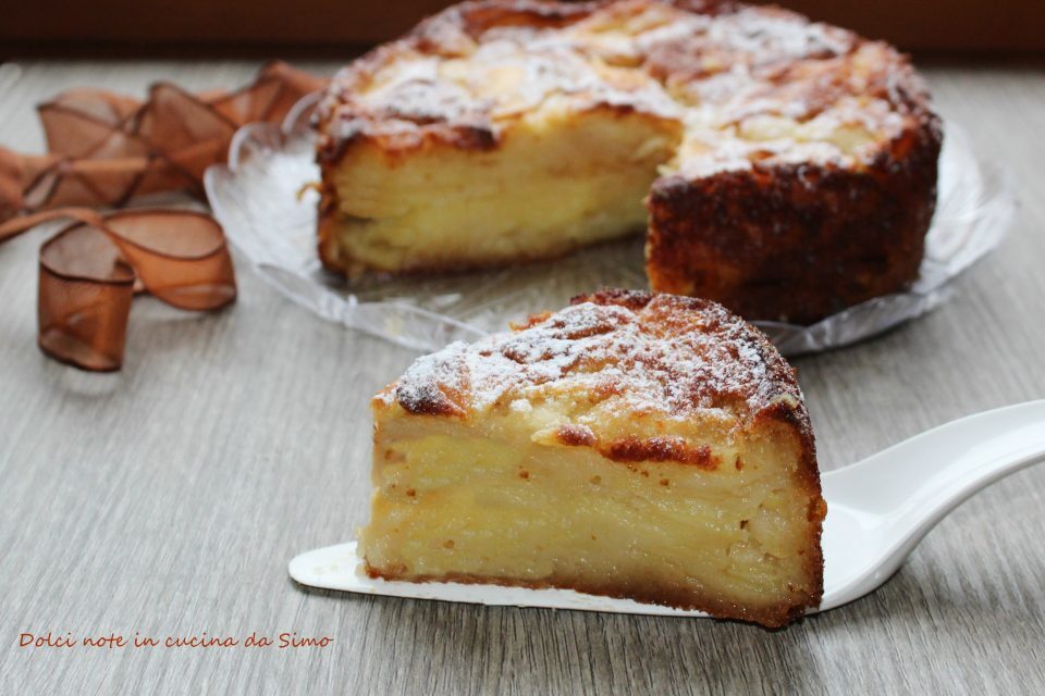 Torta di mele invisibile