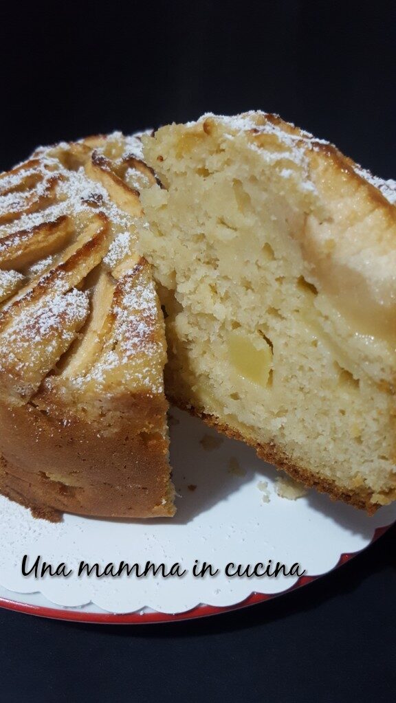 Torta di mele light