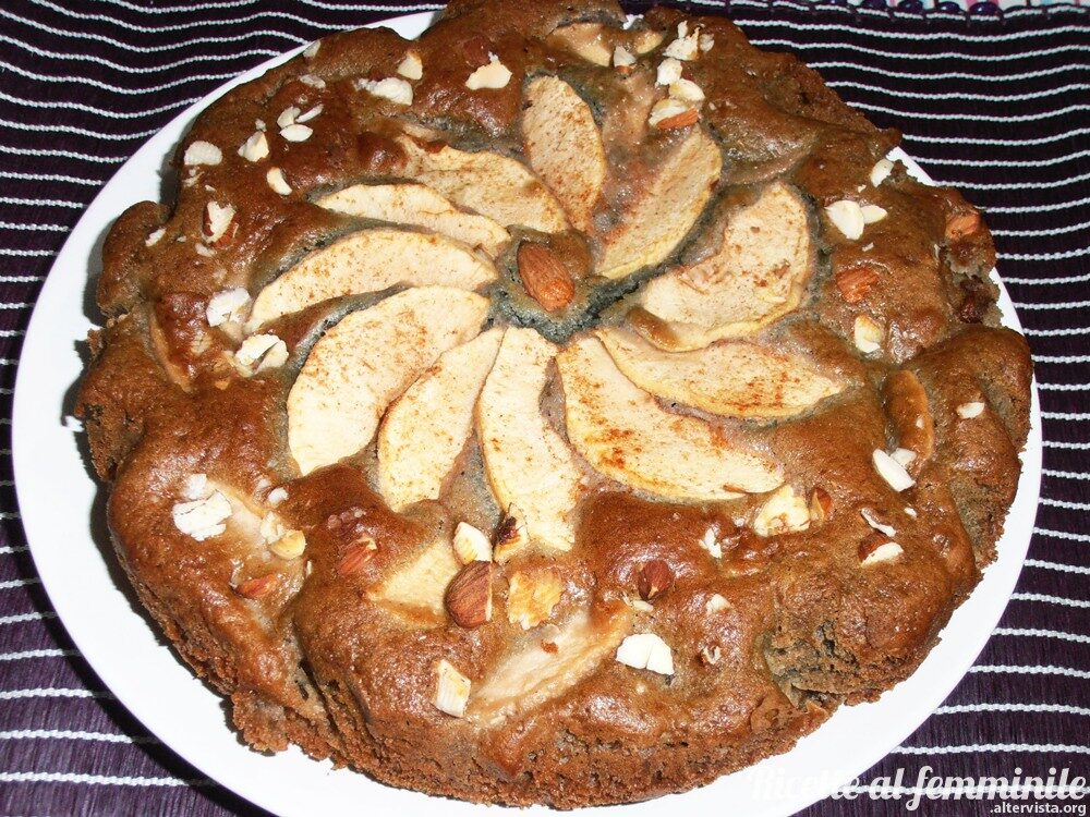 Torta di mele light