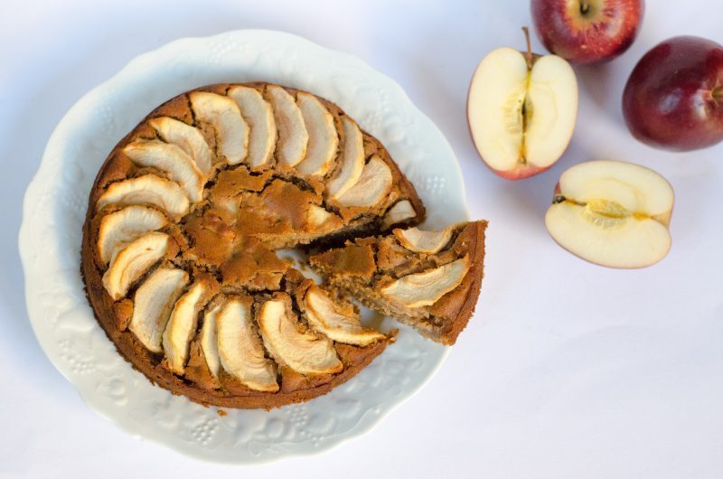 Torta di mele light | vegan