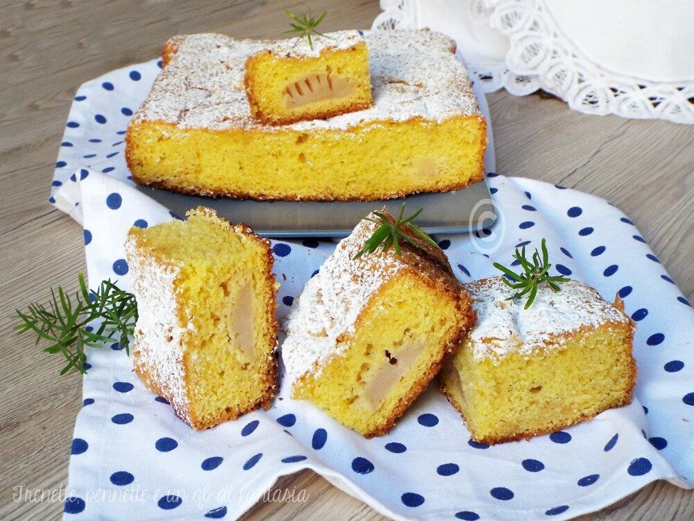 Torta di mele limocelle