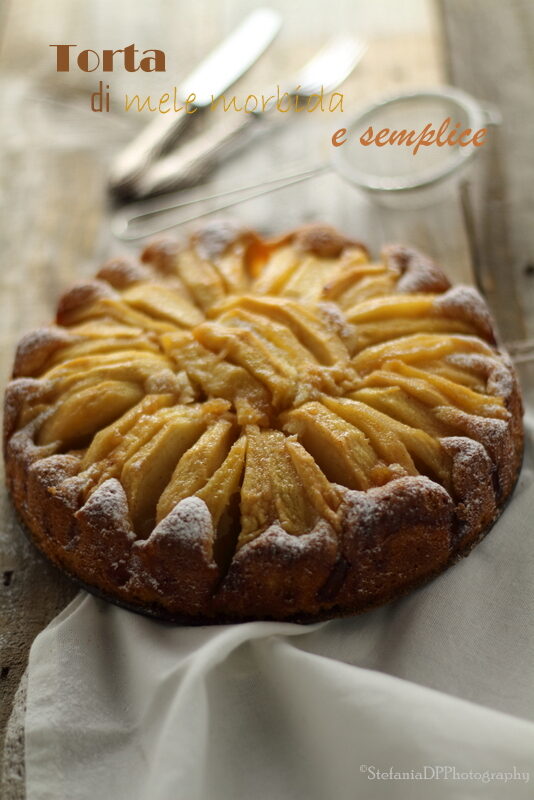 Torta di mele morbida e semplice