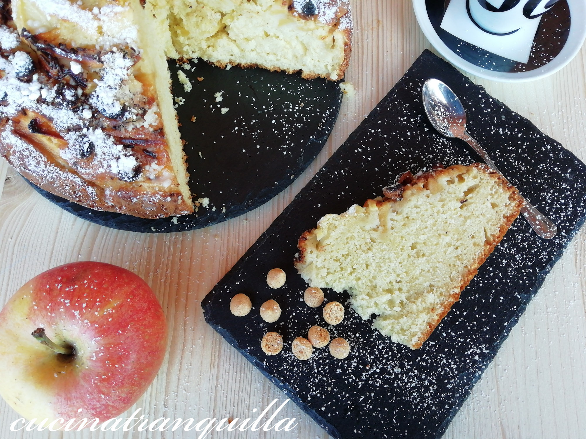 Torta di mele ricca