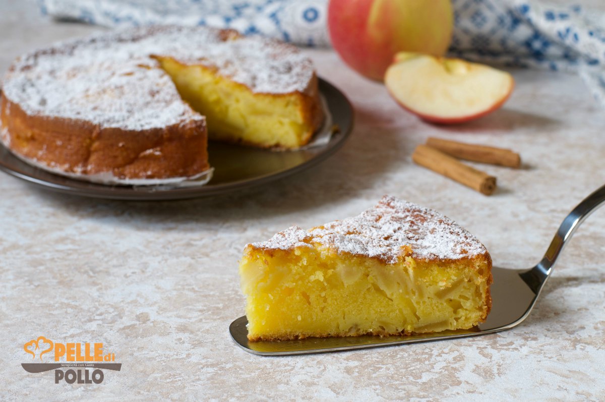 Torta di mele semplicissima e soffice