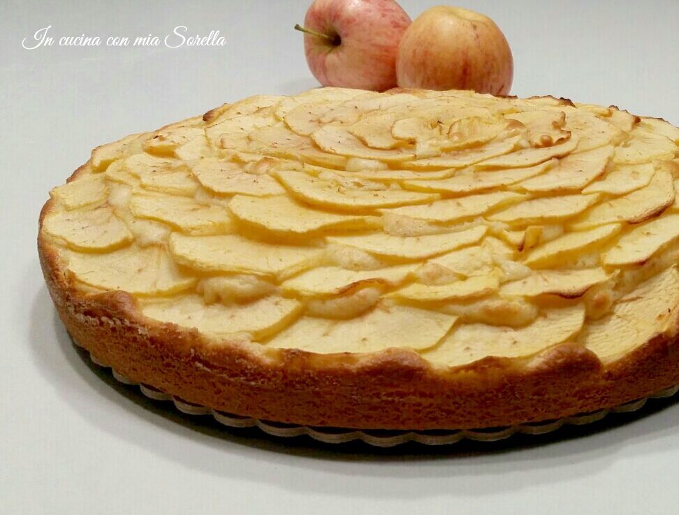 Torta di mele senza burro