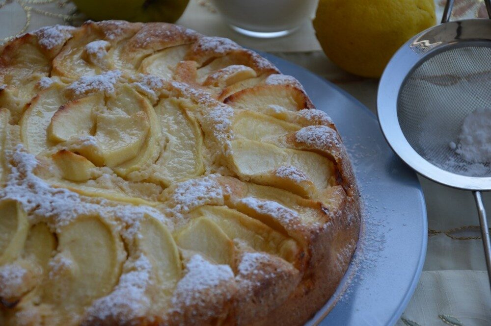Torta di mele senza burro