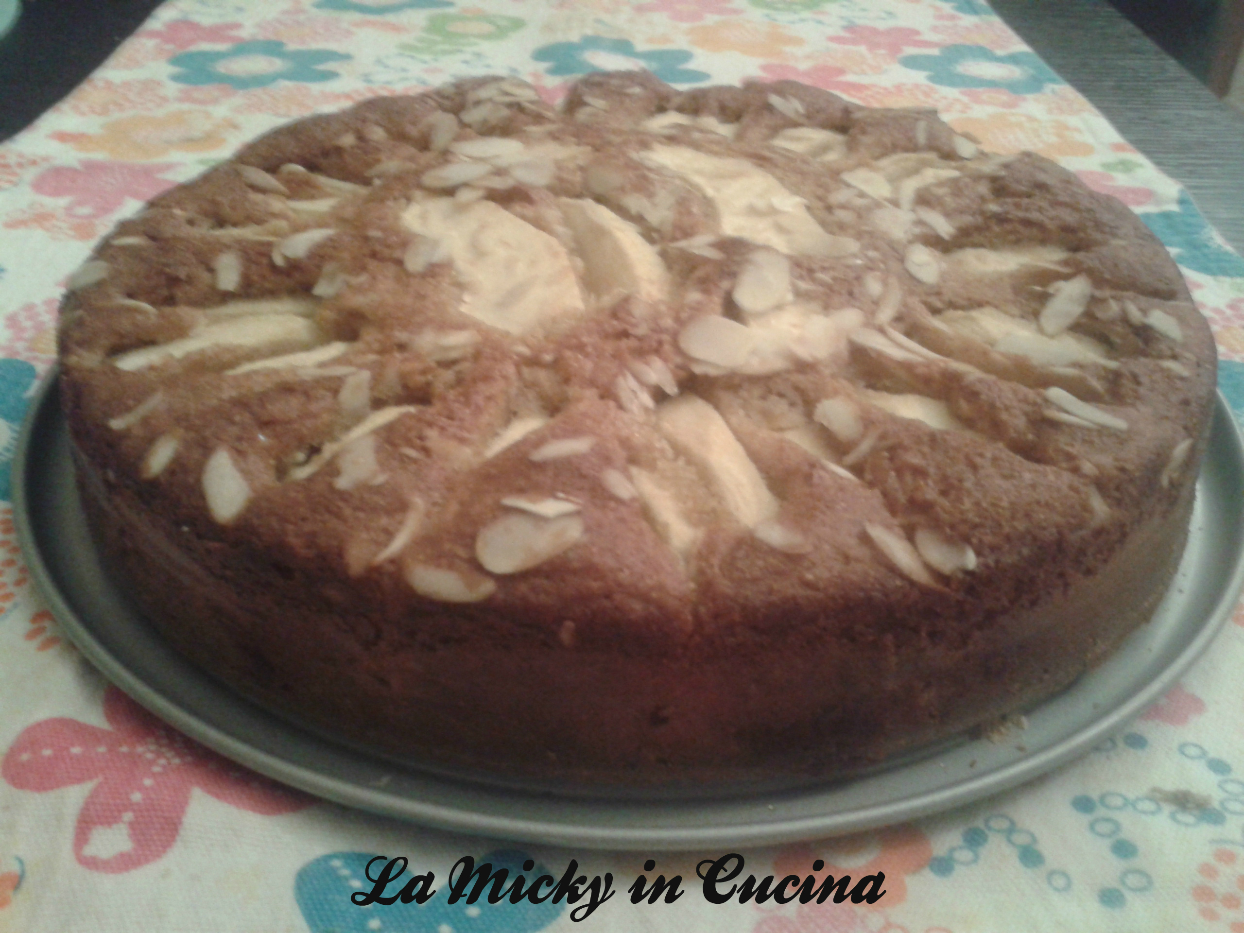 Torta di mele senza grassi allo yogurt – ricetta light