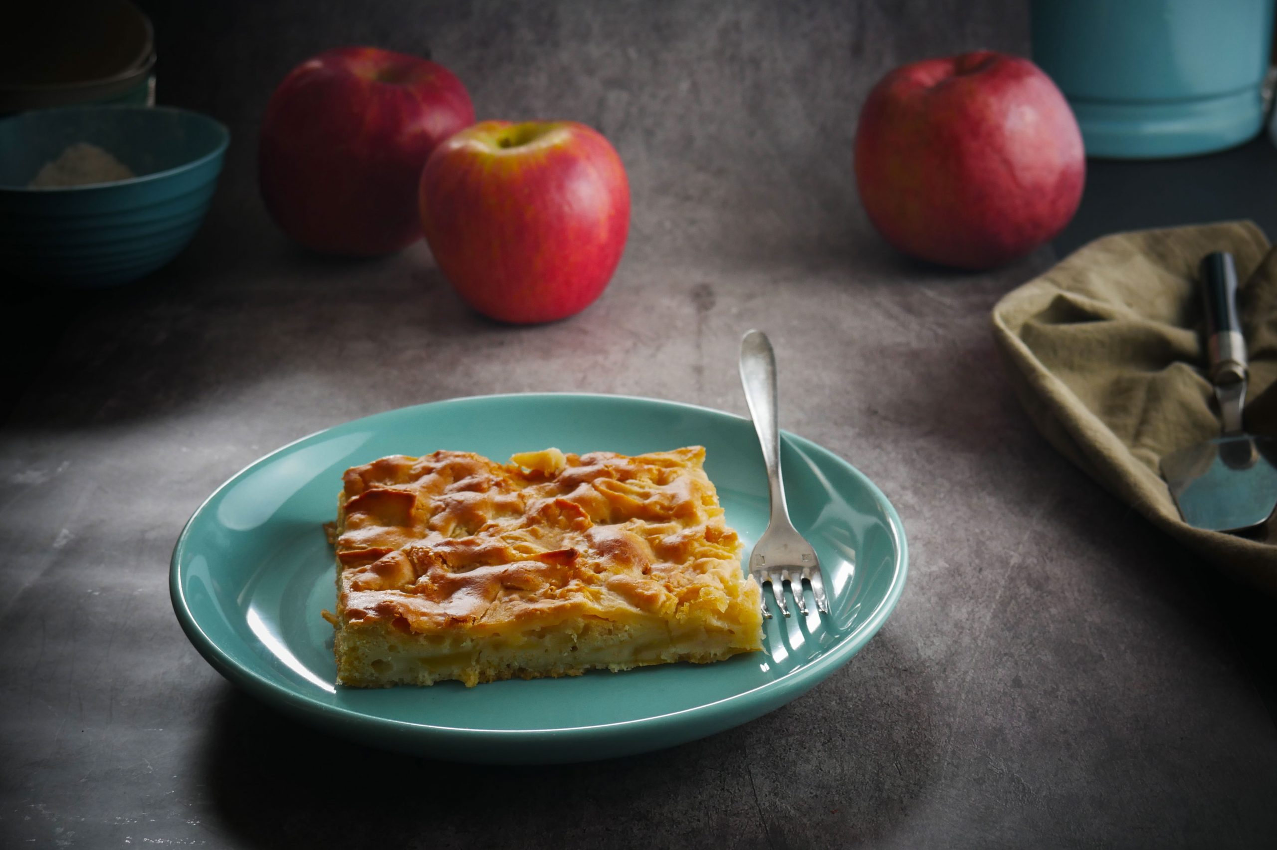 Torta di mele senza uova