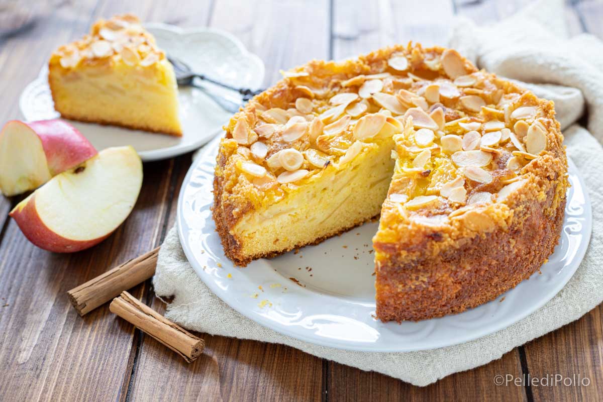 Torta di mele soffice e golosa