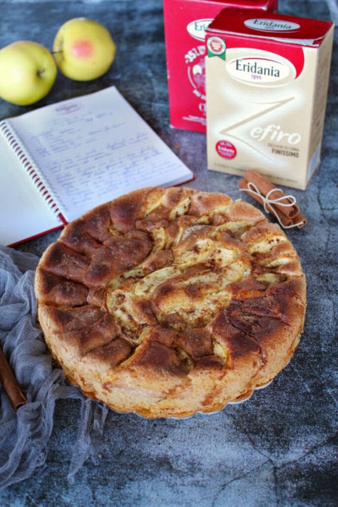 Torta di mele super soffice