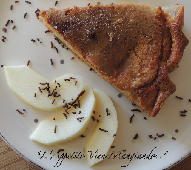 Torta di mele ubriaca