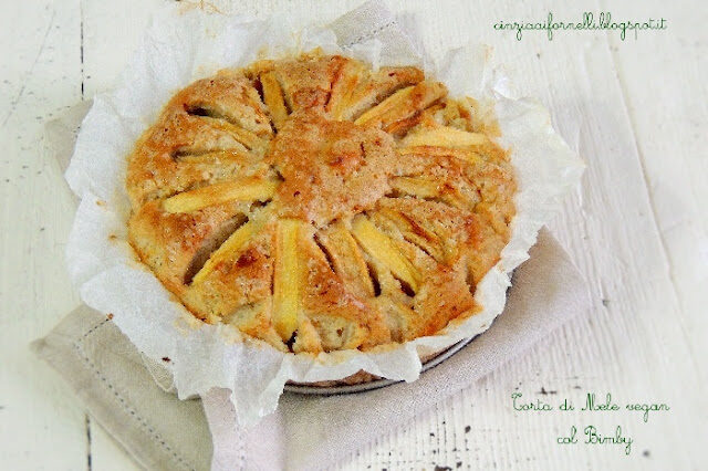 Torta di mele vegan col Bimby