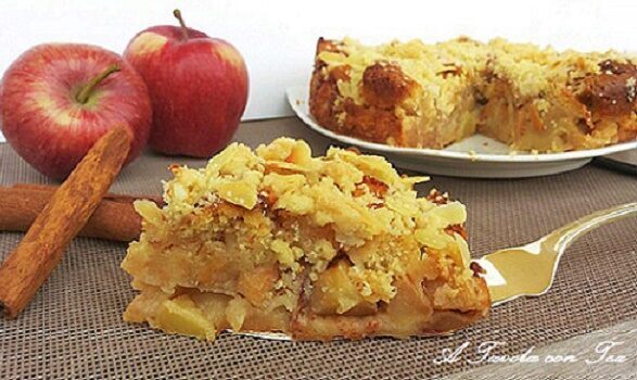 Torta di mele velocissima anche in versione dietetica