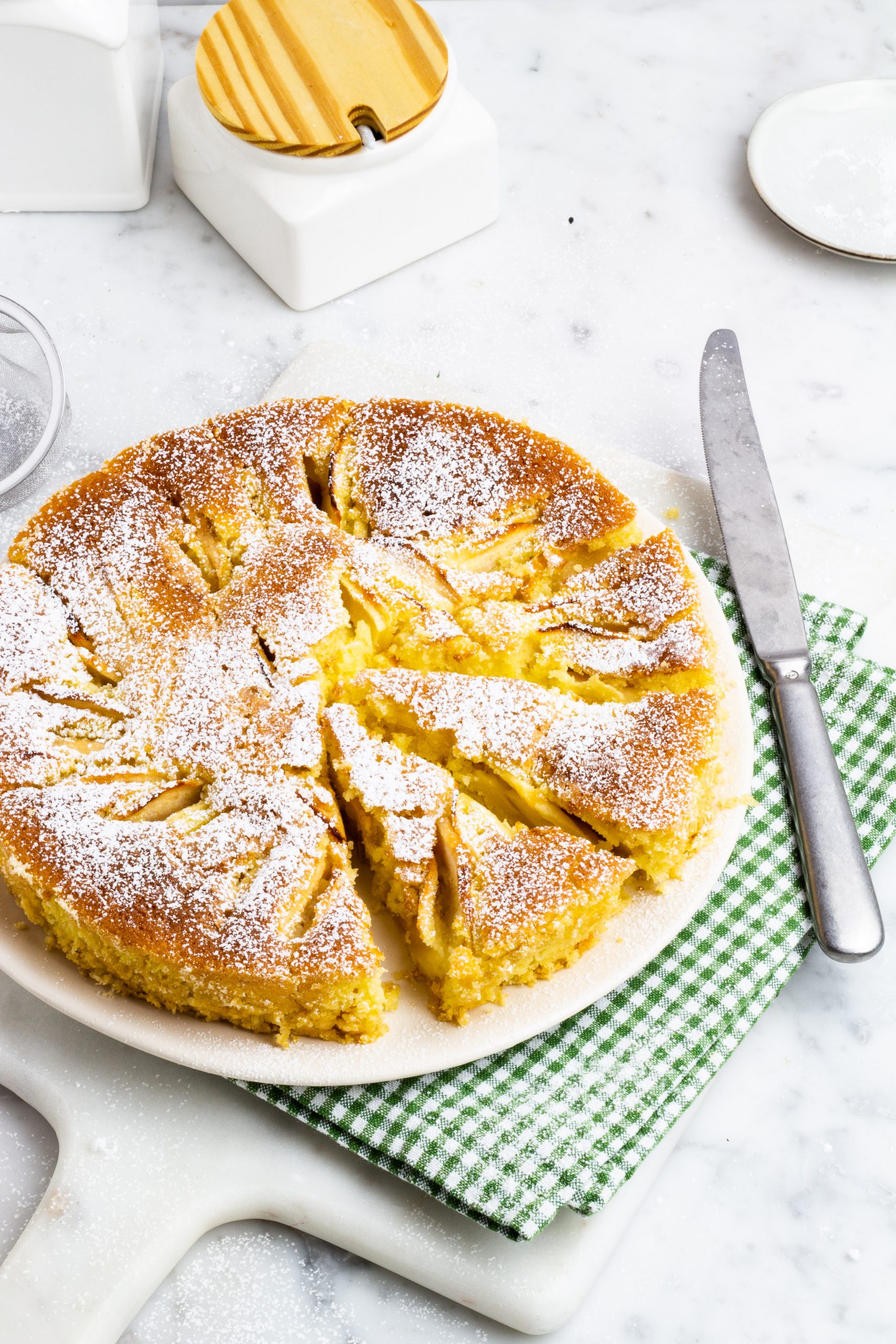 Torta di mele vintage