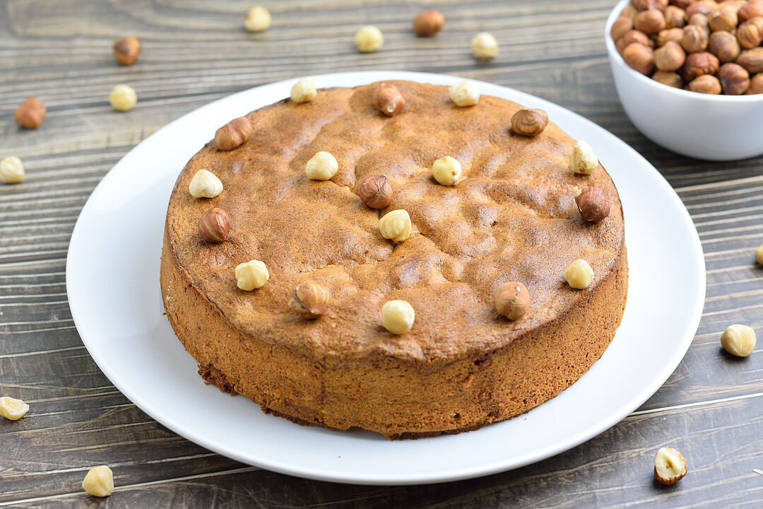 Torta di nocciole piemontese (senza farina)