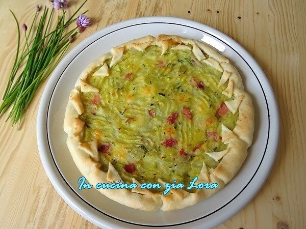 Torta di patate facile e leggera