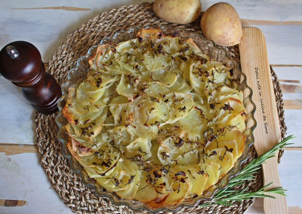 Torta di patate saporita