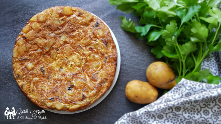 Torta di patate tortillas