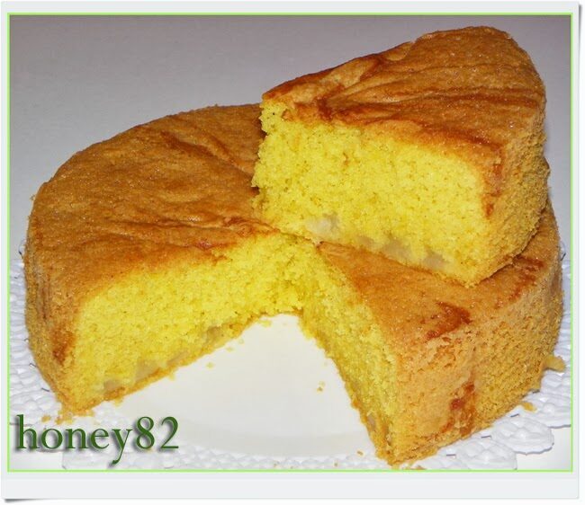 Torta di pere e mais