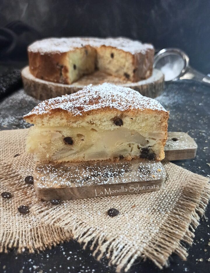 Torta di pere e yogurt senza glutine