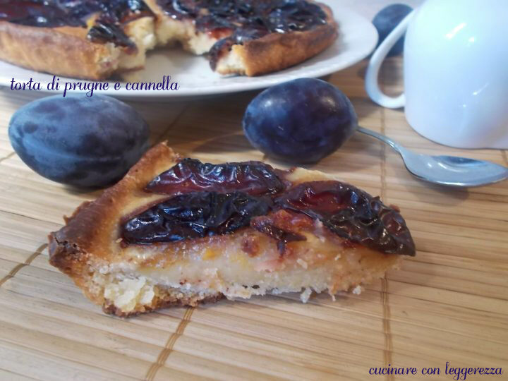 Torta di prugne e cannella – lievito madre