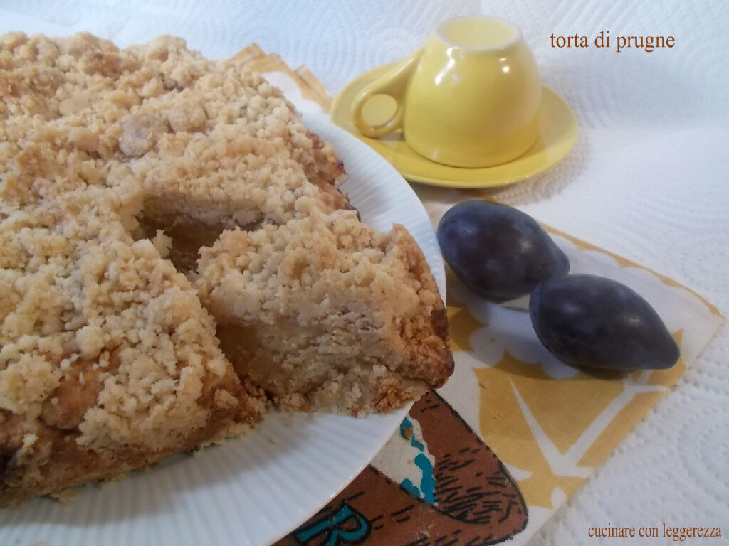 Torta di prugne