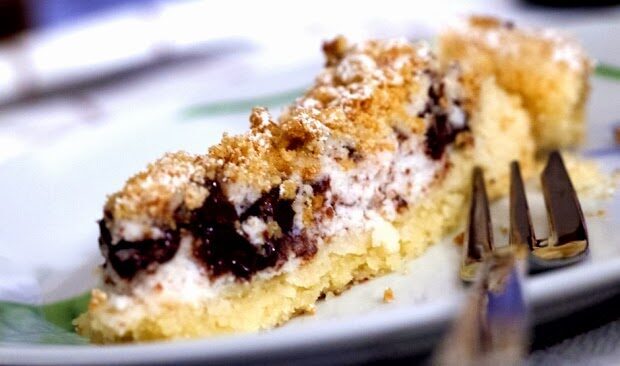 Torta di ricotta e cioccolato